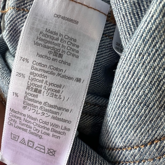 MADEWELL Size 14 Zip-Front Romper: TENCEL Denim Edition - Picture 8 of 9